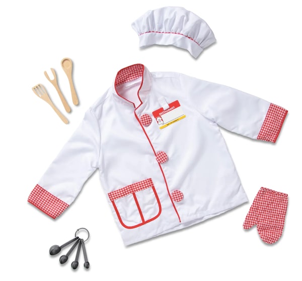 chef costume set