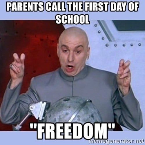 20 funny back to school memes and first day memes for parents