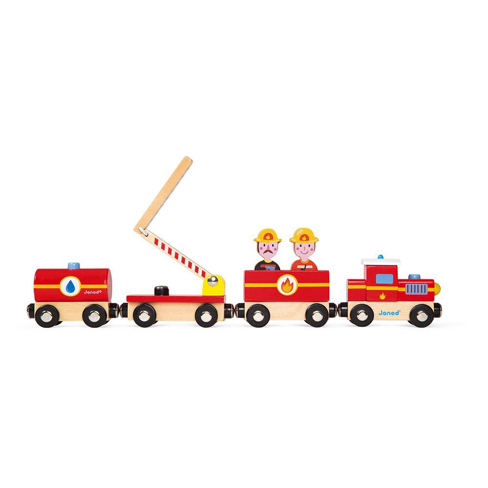 Janod Firefighter Story Train is a great toy for 2-year-olds