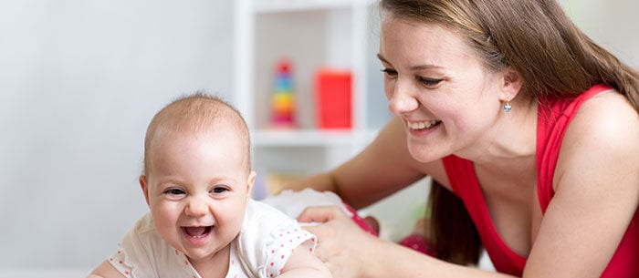 12 Surefire Ways to Get Your Baby Laughing All Day