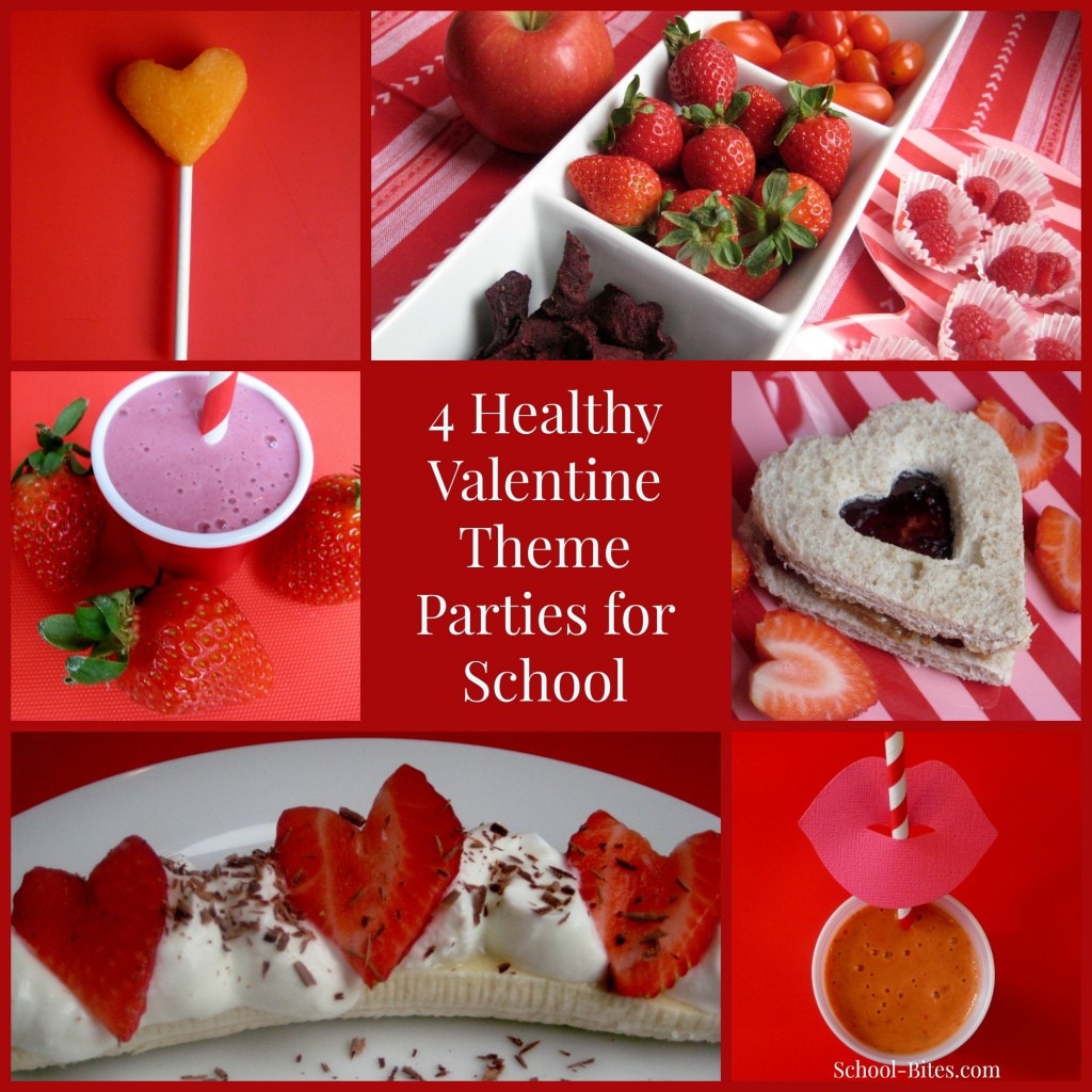 4 healthy Valentine’s Day theme parties for school (and home!)
