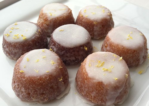 Gluten-free Lemon Glazed Mini Cakes