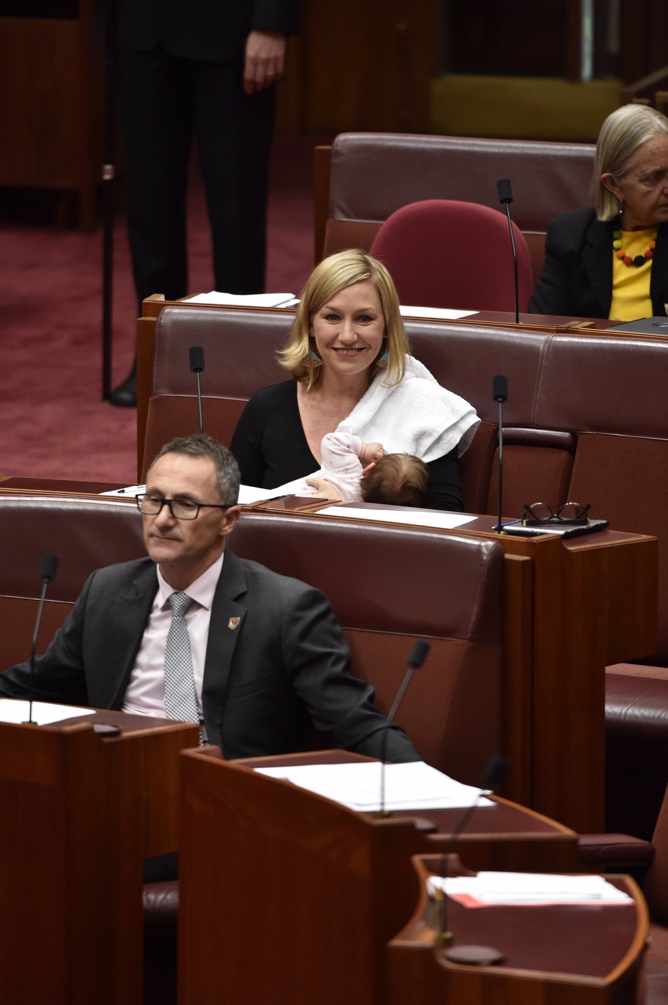 Australian Senator Is First Woman to Breastfeed on Senate Chamber Floor