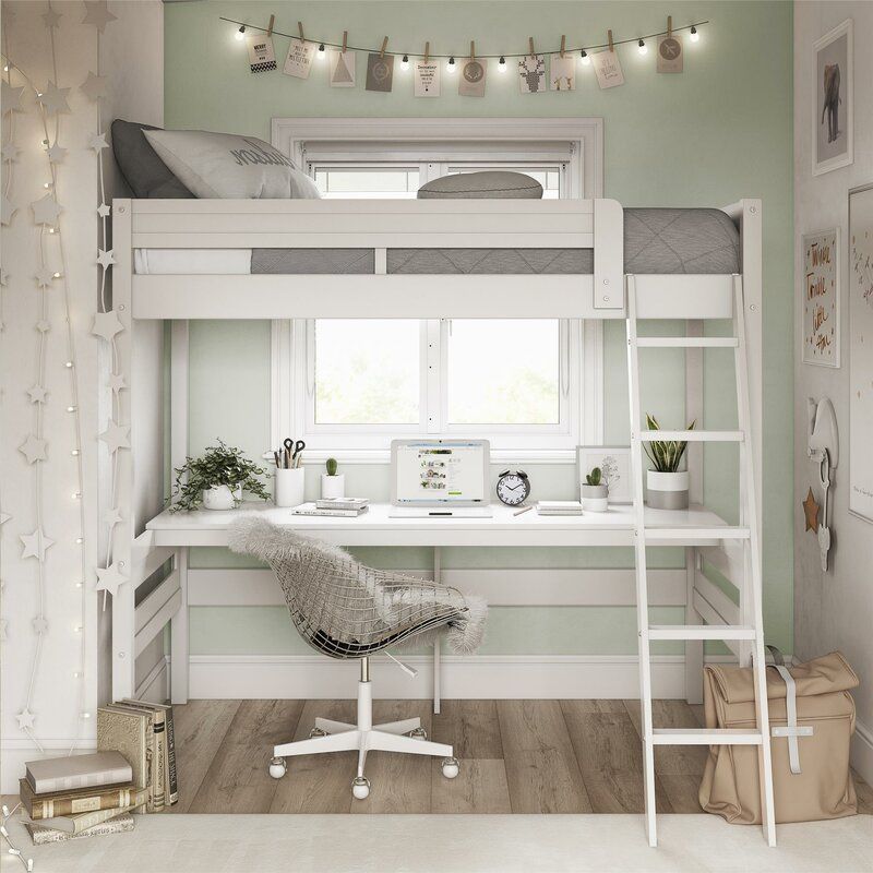 Girlsroom @our home [harten8]  Bedroom desk decor, White desk bedroom, Bedroom  desk ikea
