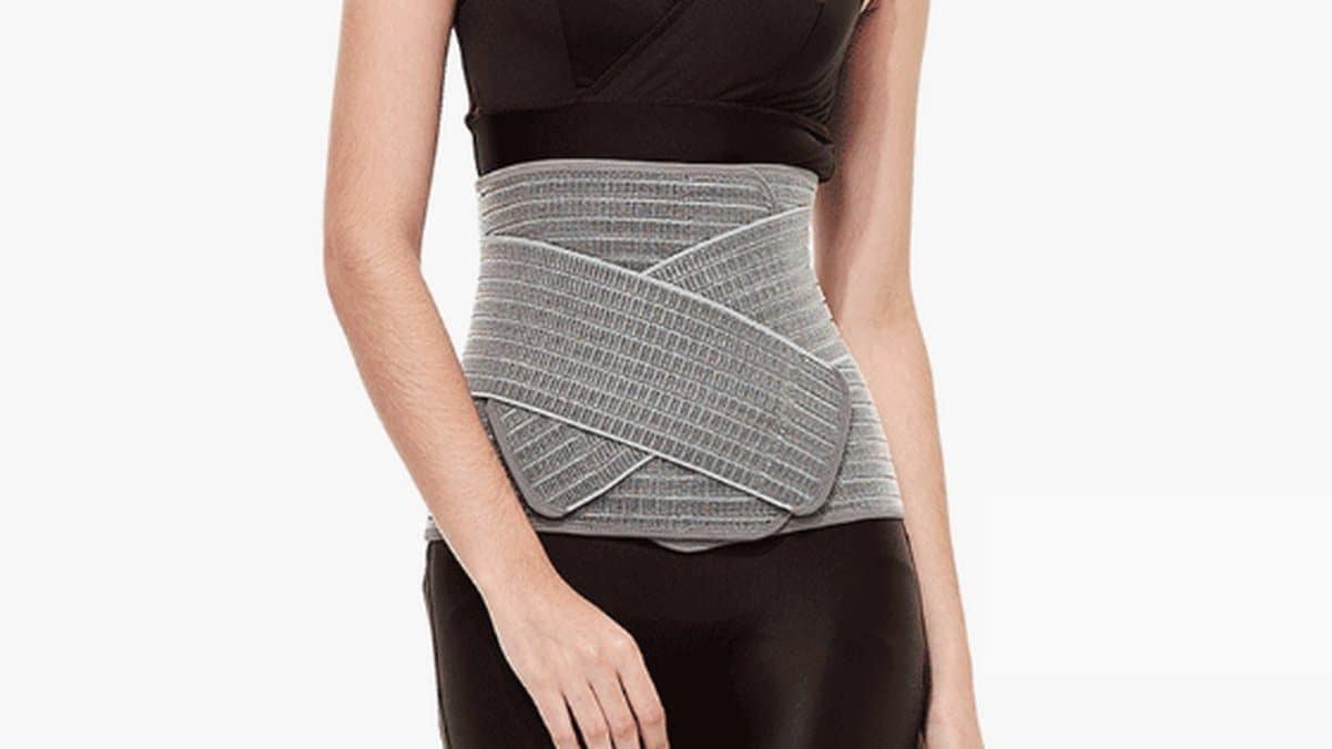  Trendyline Women Postpartum Girdle Corset Recovery Belly  Band Wrap Belt