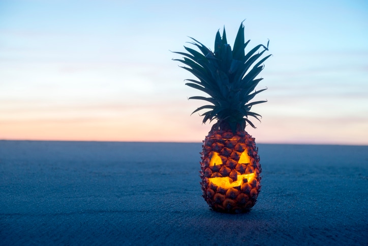 pineapple jackolantern