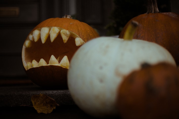 teeth jackolantern