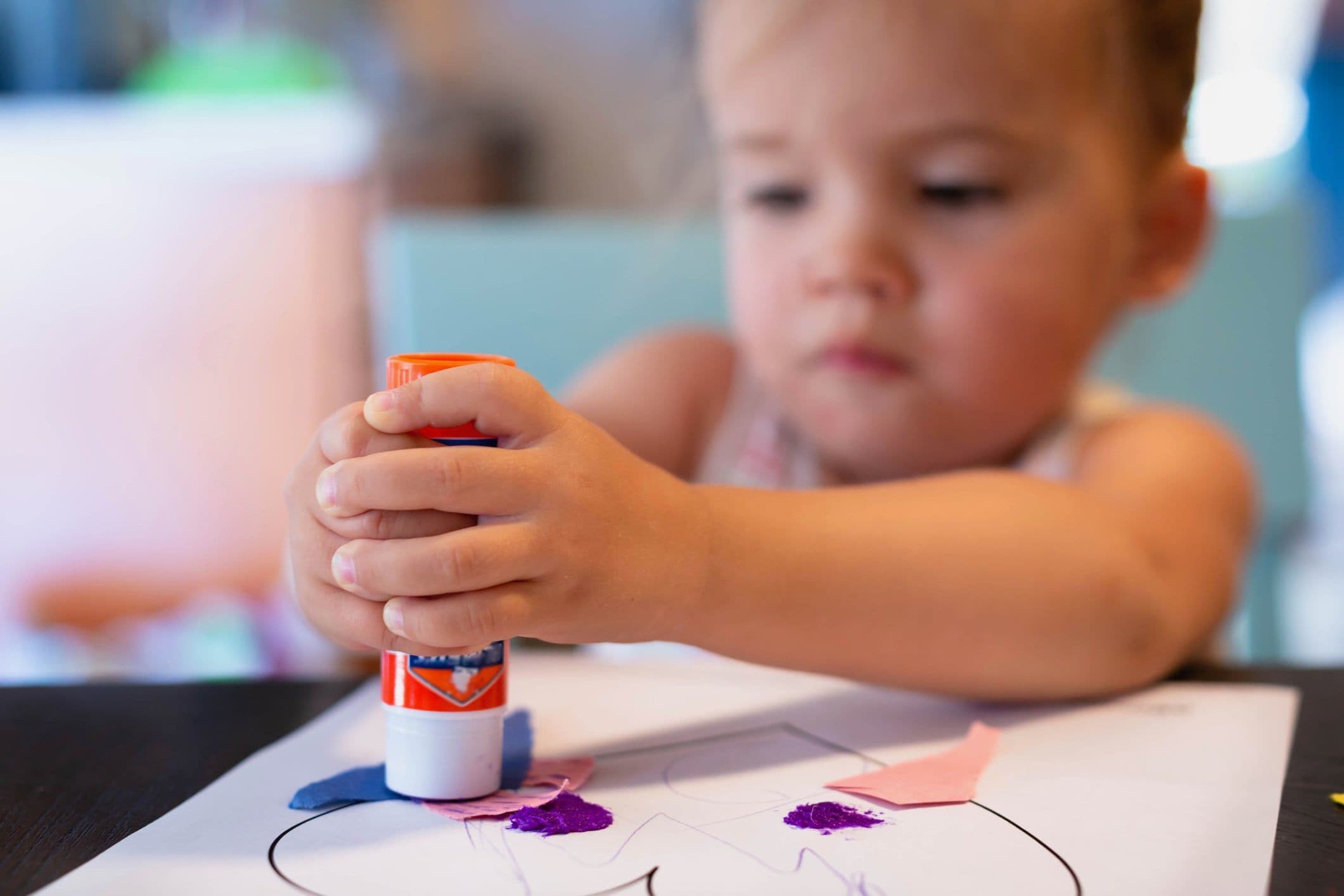 No-Mess Finger Painting for ToddlersYes, No Mess!