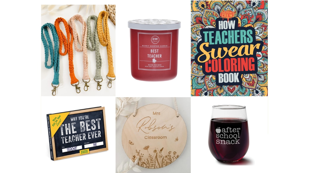 Teacher appreciation gifts - 12 unique ideas for $15 and under