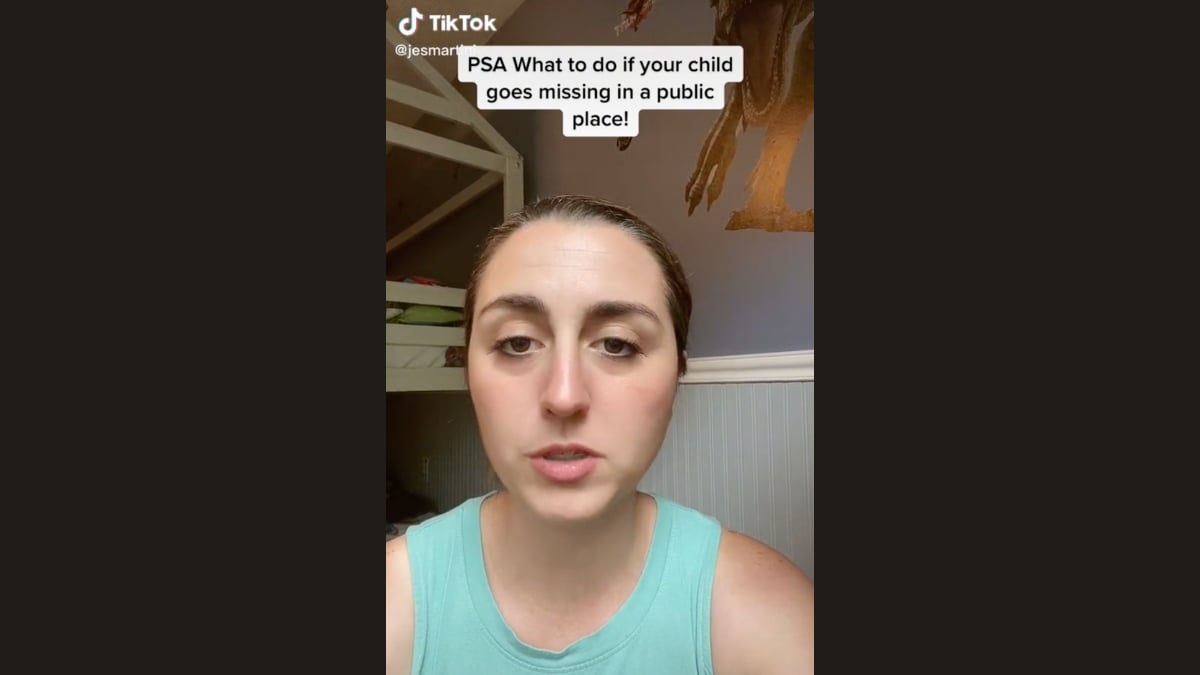 TikTok mom shares ultimate safety tip for finding missing kid in a crowded place