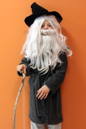 Easy DIY Halloween Ideas: Gandalf the Gray