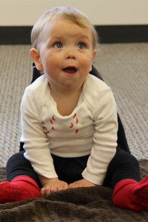 Easy Halloween Costume for an Infant: Vampire