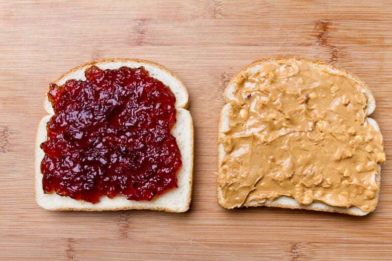 peanut butter and jelly