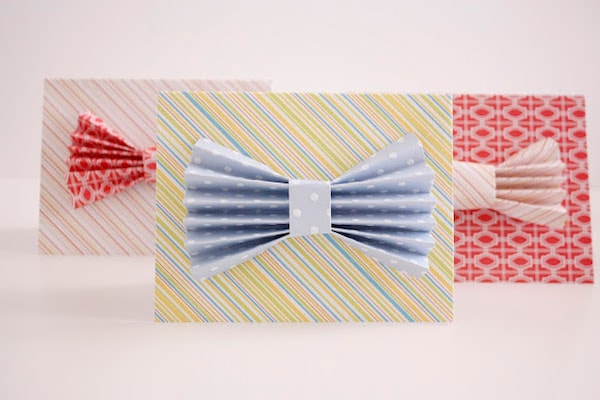 fathers day bow tie card