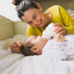 What is combination feeding?