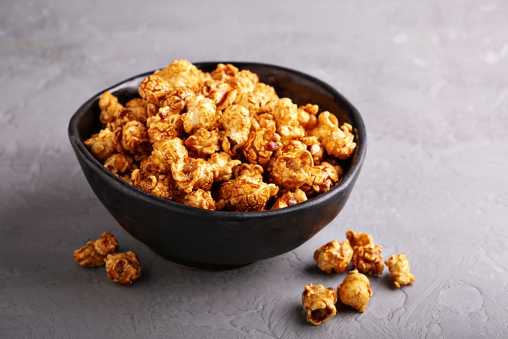 Gluten-free caramel corn