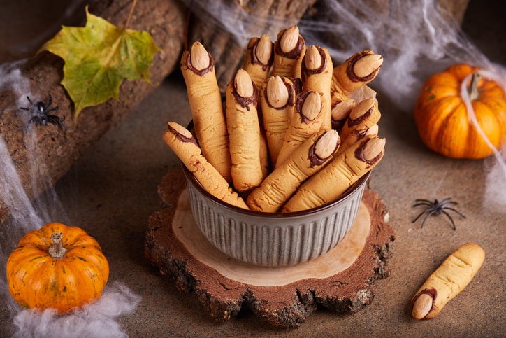 Gluten-Free witch finger cookies