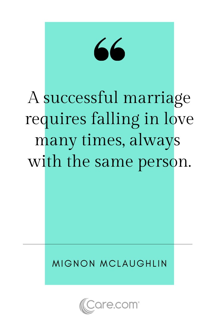 24 quotes about marriage and raising children together