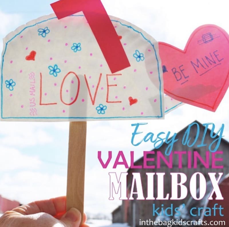 Cute Contact Paper Valentine's Day Crafts for Toddlers - Mum's