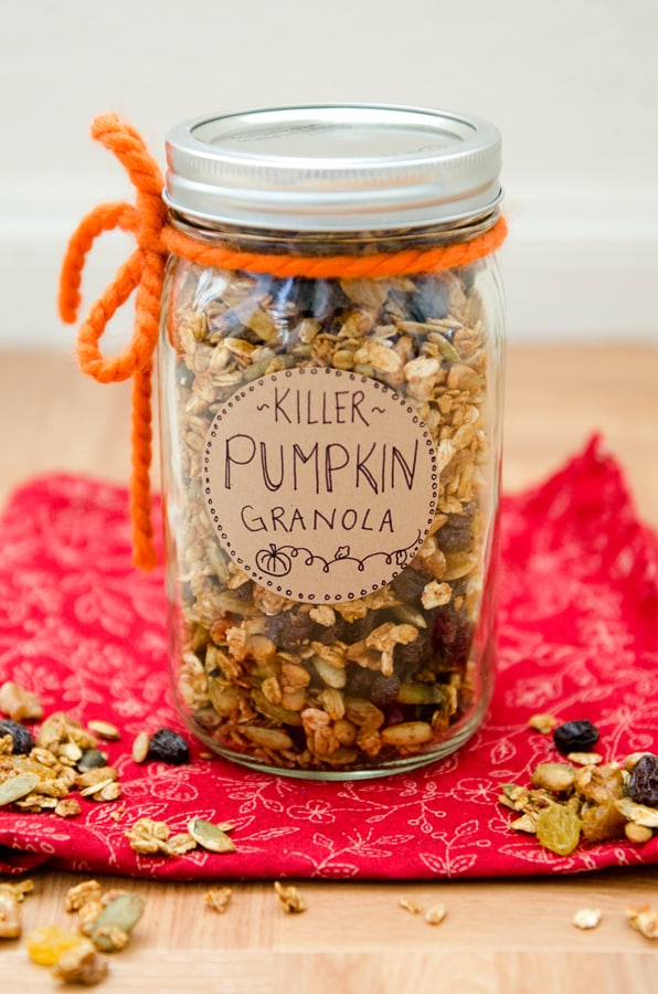 Gluten-Free Killer pumpkin granola