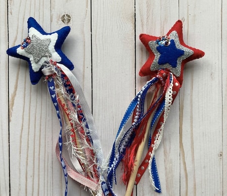 patriotic wand