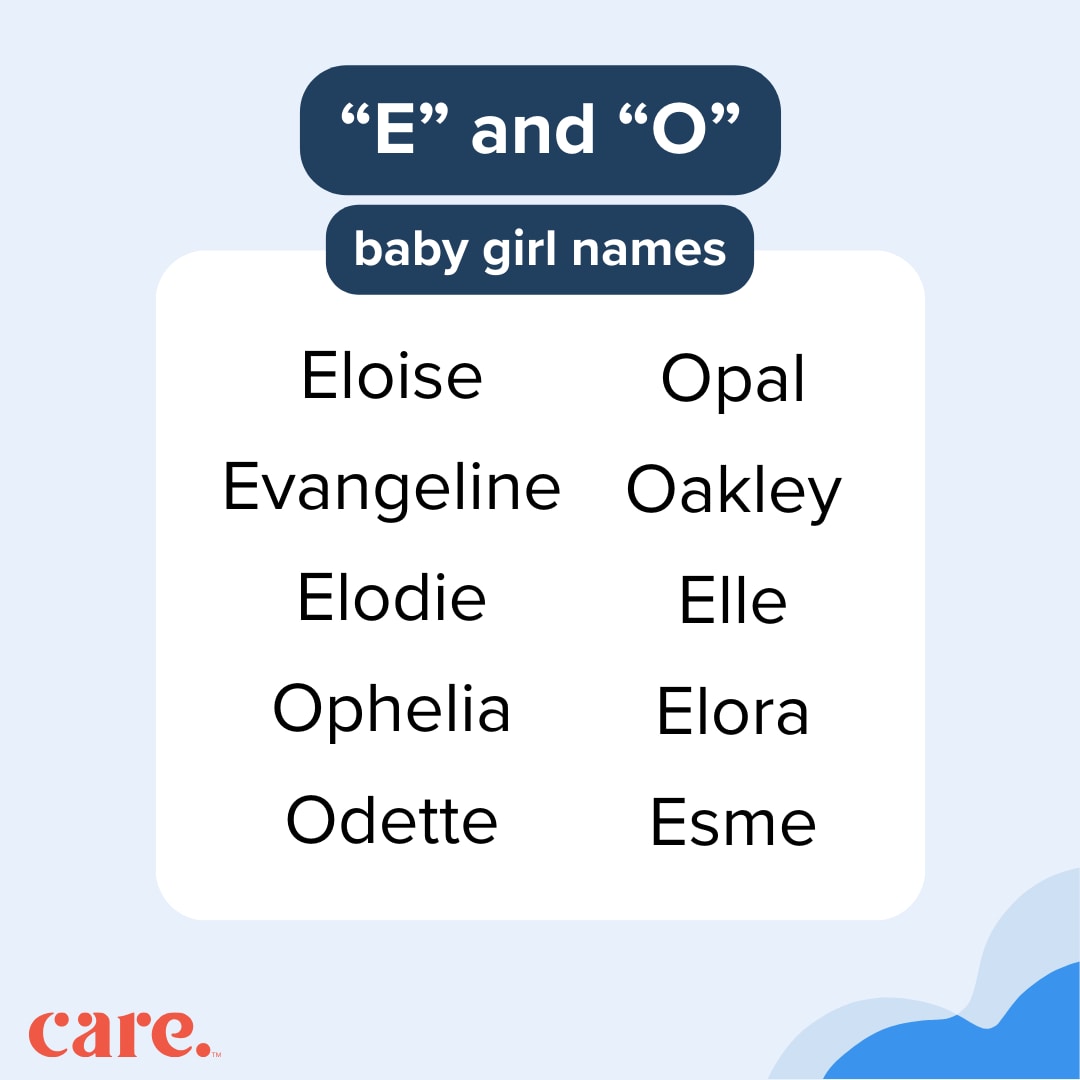 100 Beautifully Unique Baby Girl Names