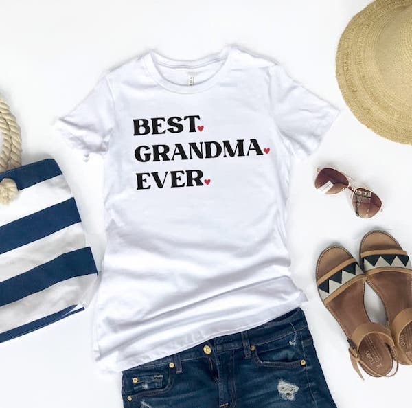 best grandma ever shirt