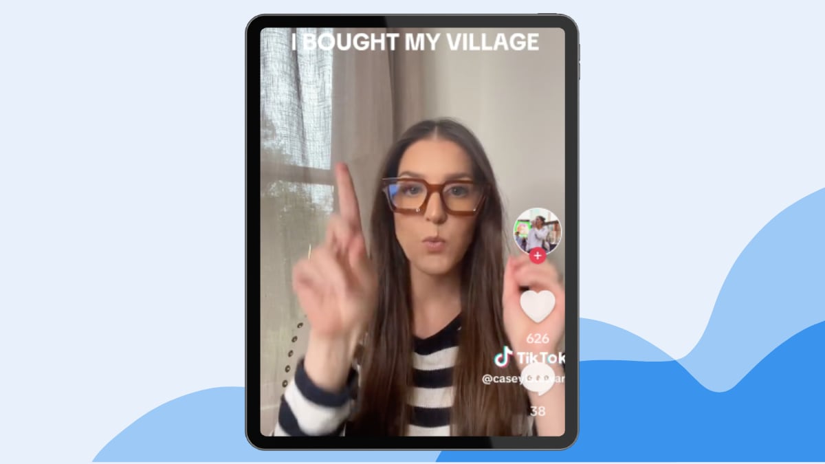 No ‘village’ to help raise your kids? Buy one and feel no shame, says TikTok mom