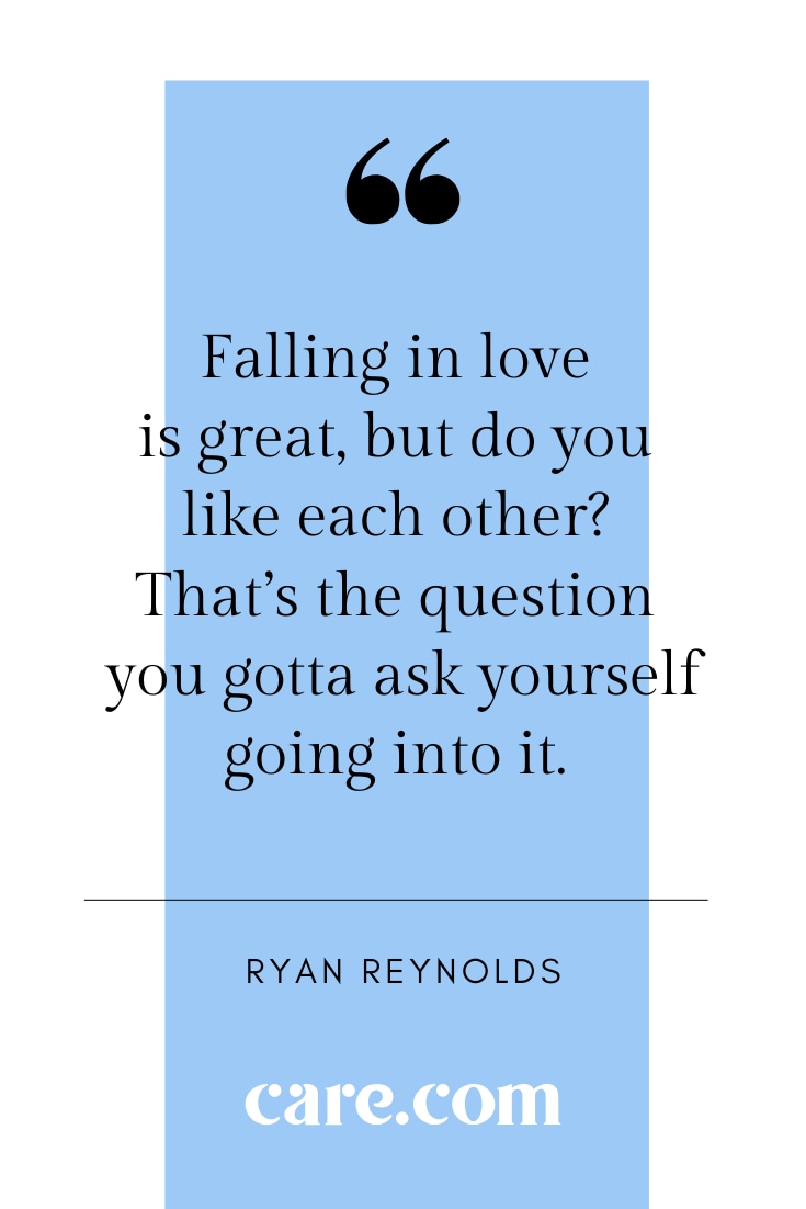 marriage quote Ryan Reynolds