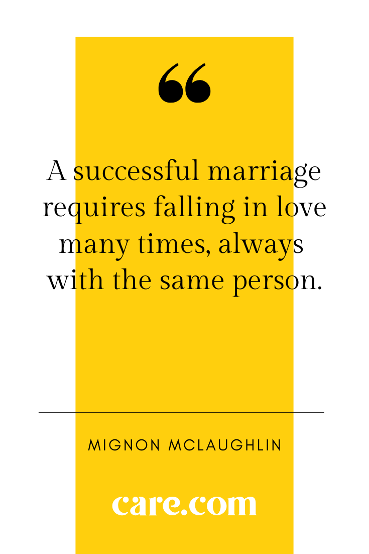 marriage quote Mignon McLaughlin