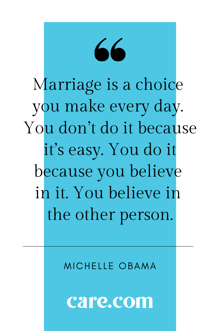 marriage quote Michelle Obama