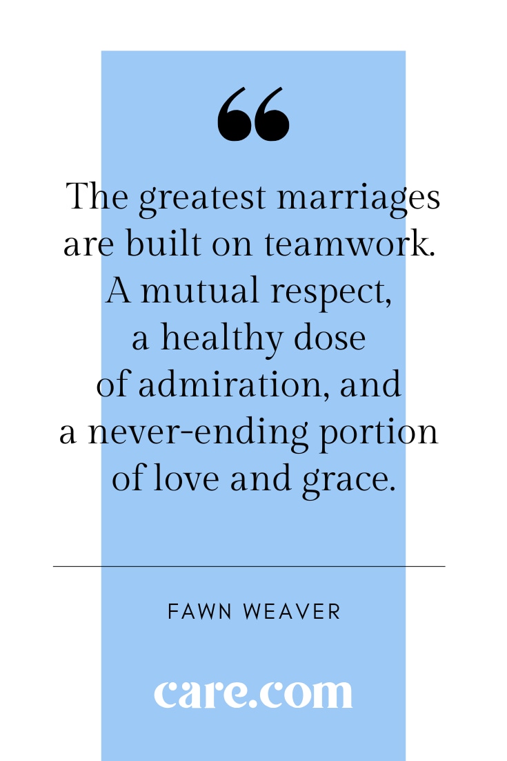 Fawn Weaver marriage quote 