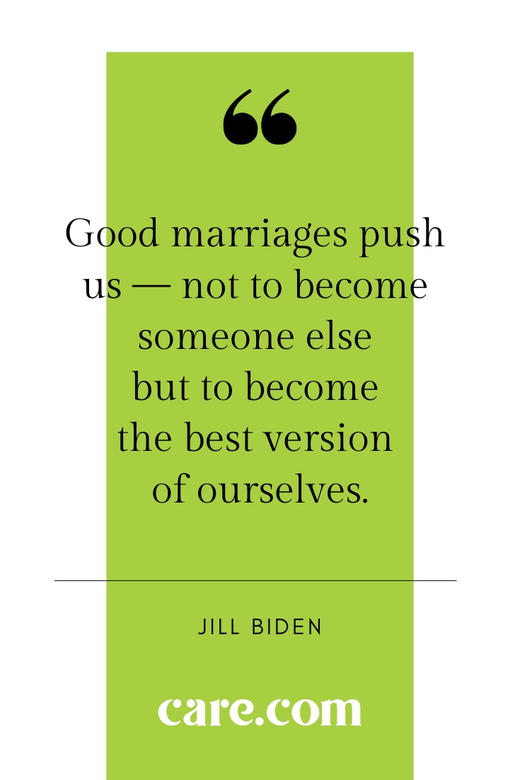 marriage quote Jill Biden