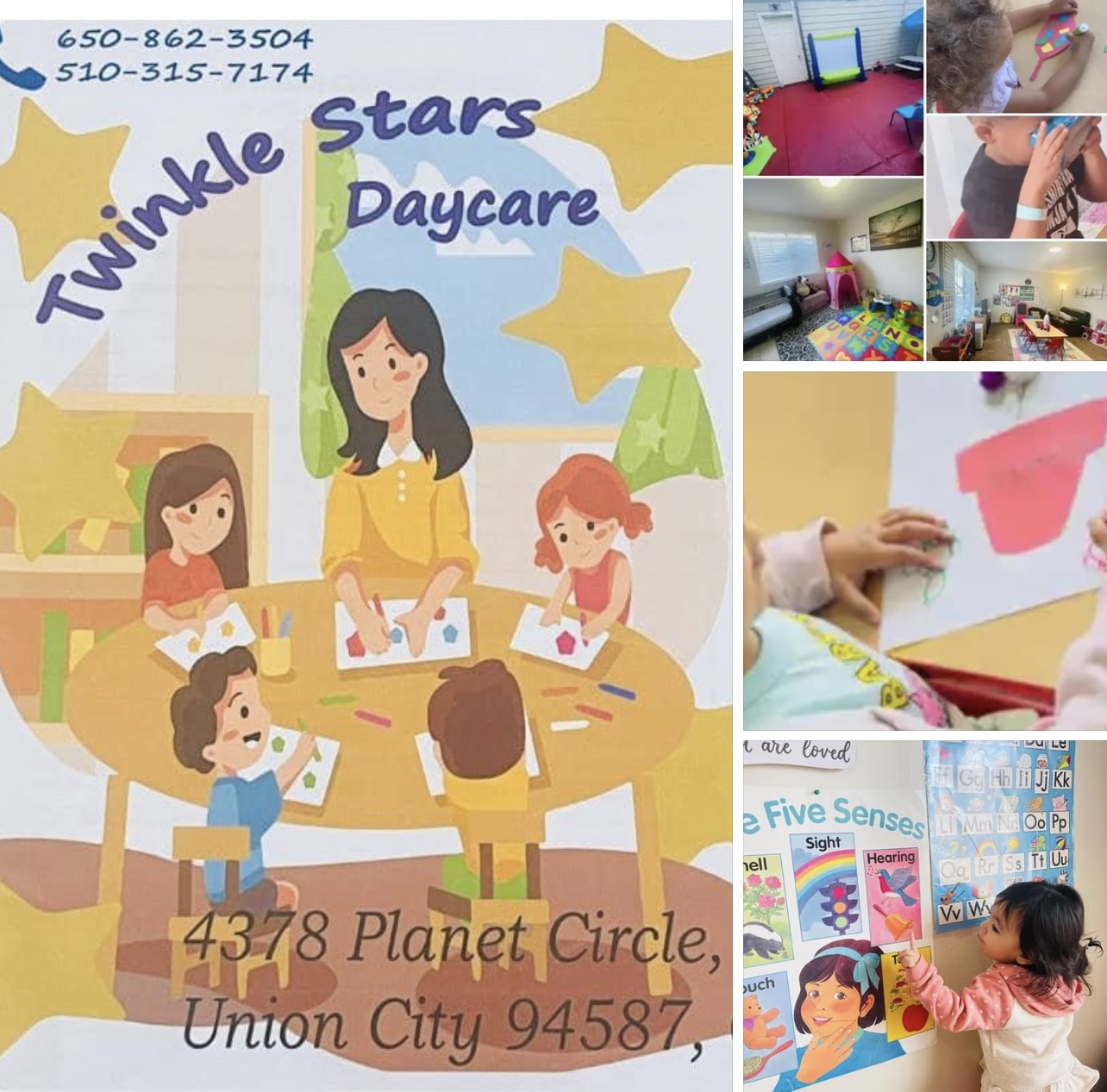 Twinkle Stars Daycare Logo