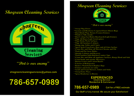 Shogreen Maids Cleaning Services