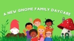 A New Gnome Family Daycare Logo