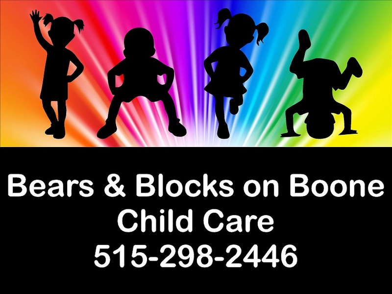 Bears & Blocks On Boone Child Care Logo