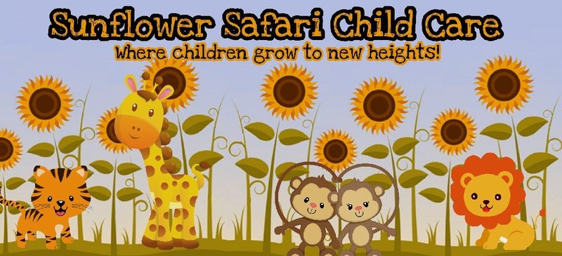 Sunflower Safari Childcare Logo