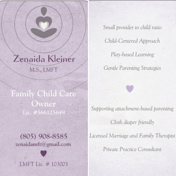 Kleiner Family Child Care Logo