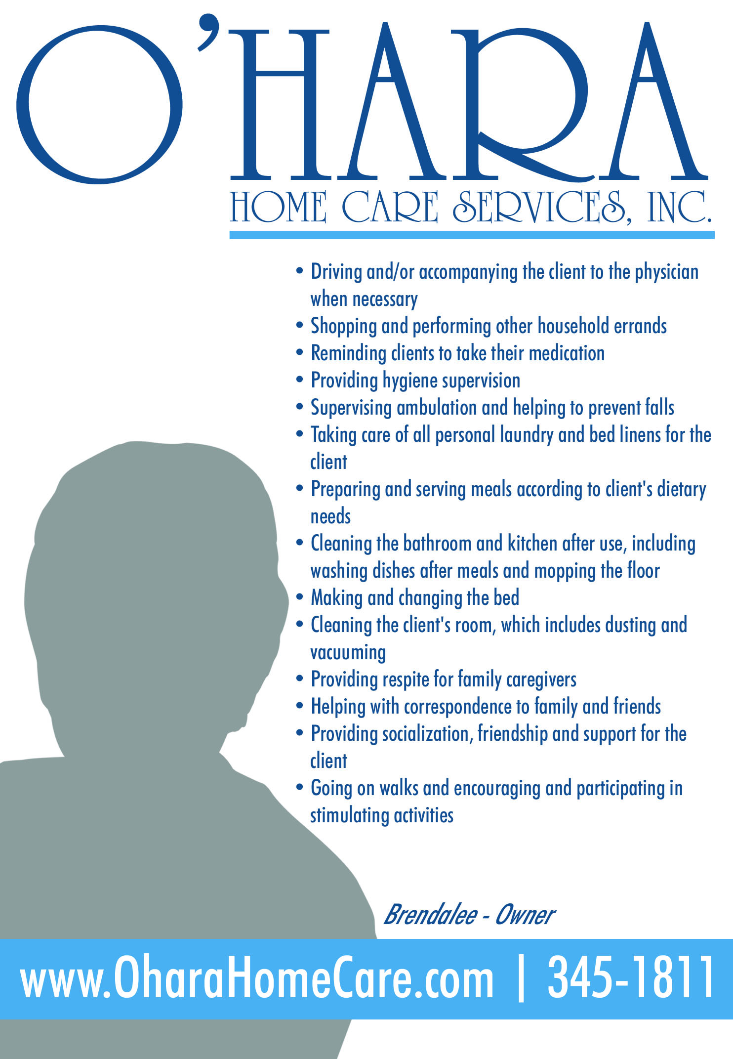 O'hara Senior Care Services. Inc. Logo