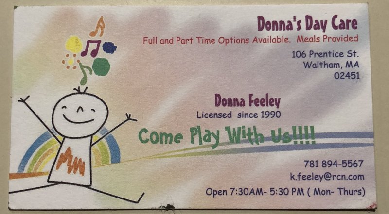 Donna's Daycare Logo