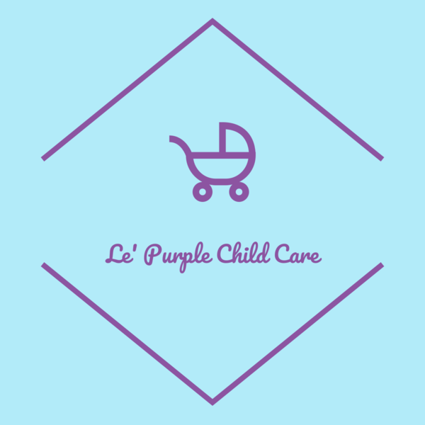 Le'purple Child Care Logo