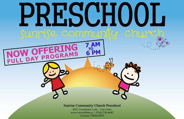 Sunrise Community Church Preschool Logo