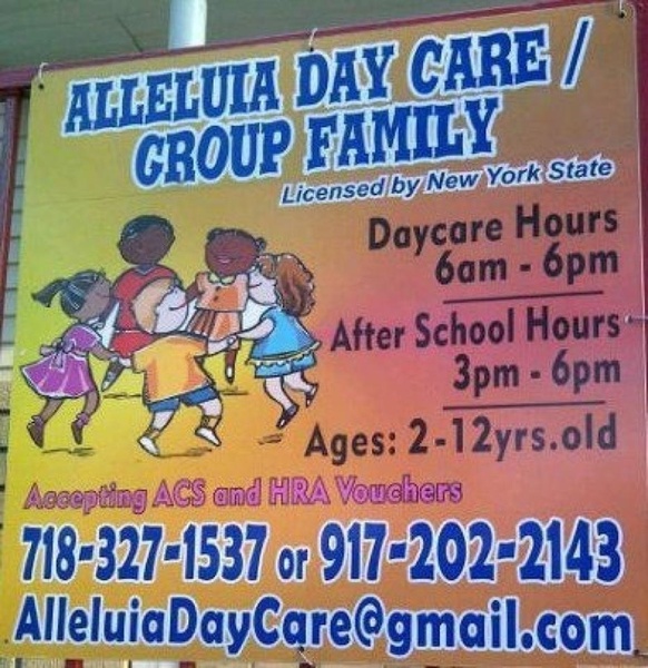 Alleluia Day Care Logo