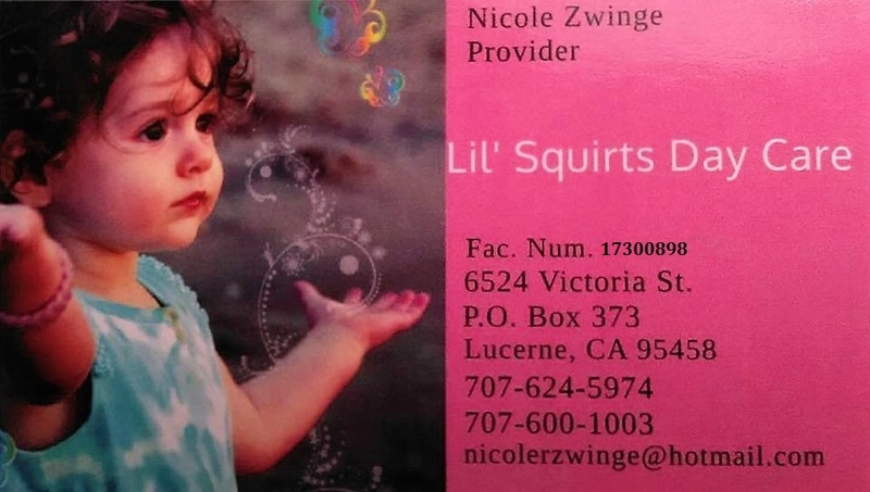 Lil' Squirts Daycare Logo