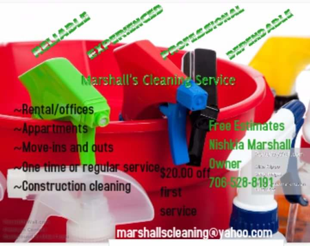 Marshall's Cleaning Service