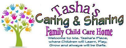 Tasha's Caring & Sharing Logo