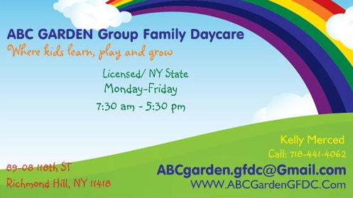 Abc Garden Group Family Daycare Logo