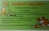 Comfort and Care Pet Sitting/Vet Tech Svcs