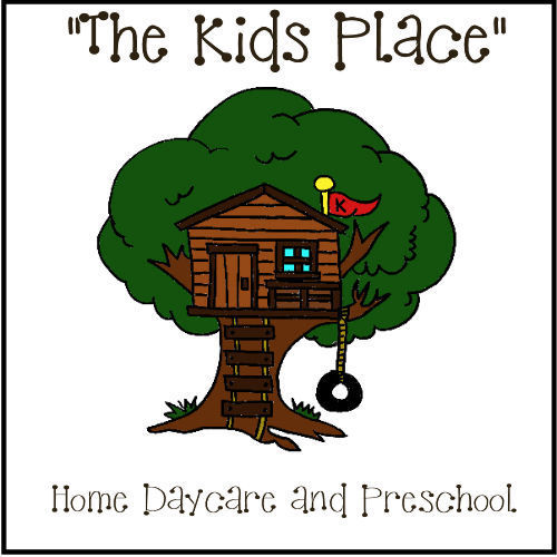 "the Kids Place" Home Daycare And Preschool Logo